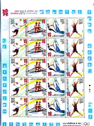 Shobhaphila's London Olympic Games Mixed Sheetlets 2012