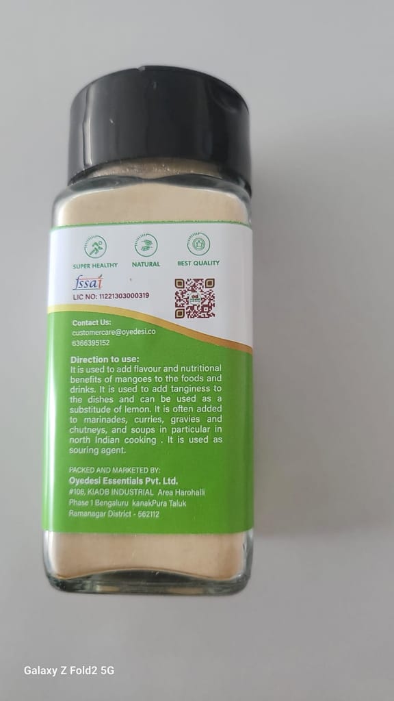 Oyedesi Amchur Powder/Dry Mango Powder