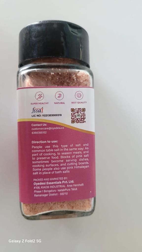 Oyedesi Himalayan Pink Salt