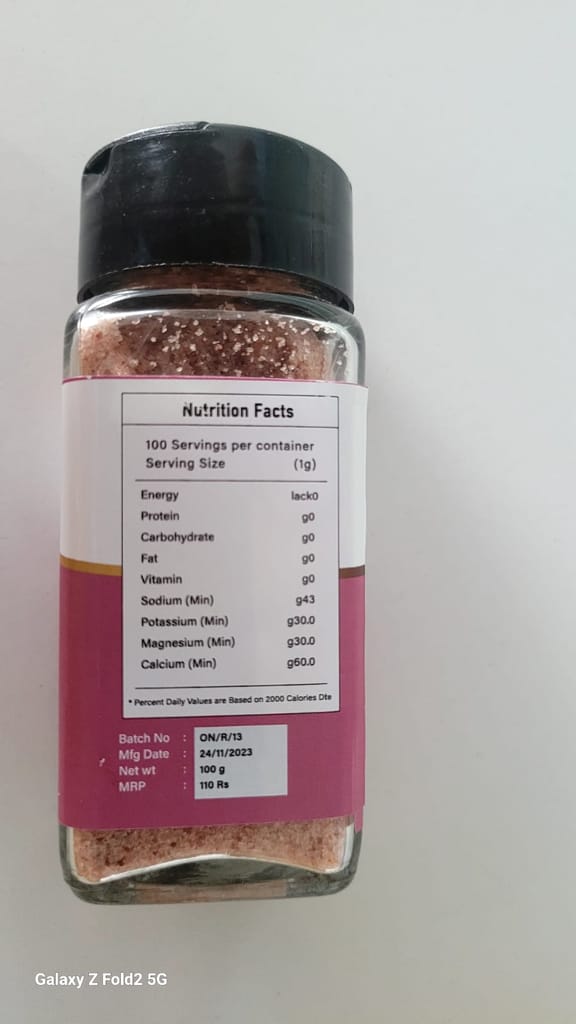 Oyedesi Himalayan Pink Salt
