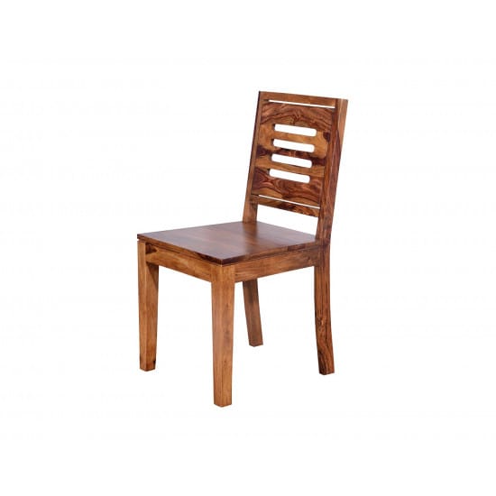 Solid Sheesham Wood Dining Chair
