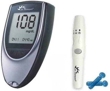 DR.MOREPEN GLUCO ONE GLUCOMETER BG-03( Strip Not Included )