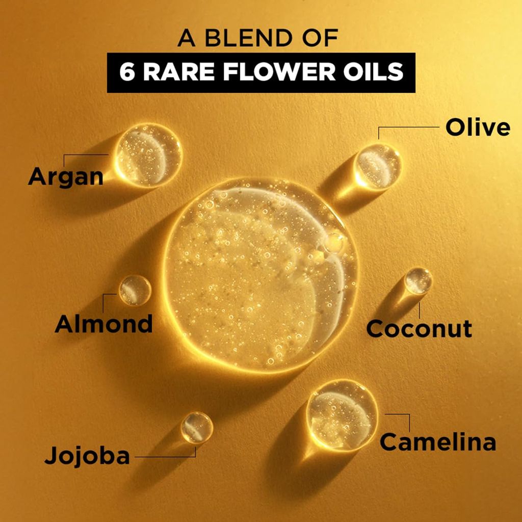 LOREAL Paris Shampoo, Moisturising & Hydrating, For Dull, Dry & Lifeless Hair, 6 Oil Nourish, 340 ml