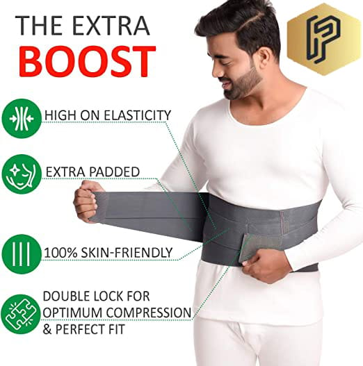 Plutoex® Lumbar Support Belt Back Belt for Back Pain Relief Lumbo Sacral  Belt LS Belt Waist Belt for Back Pain for Women & Men With Adjustable  Strap, Lower Back support With Cushioning (