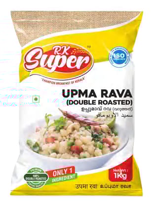 R K SUPER UPMA RAVA (DOUBLE ROASTED)