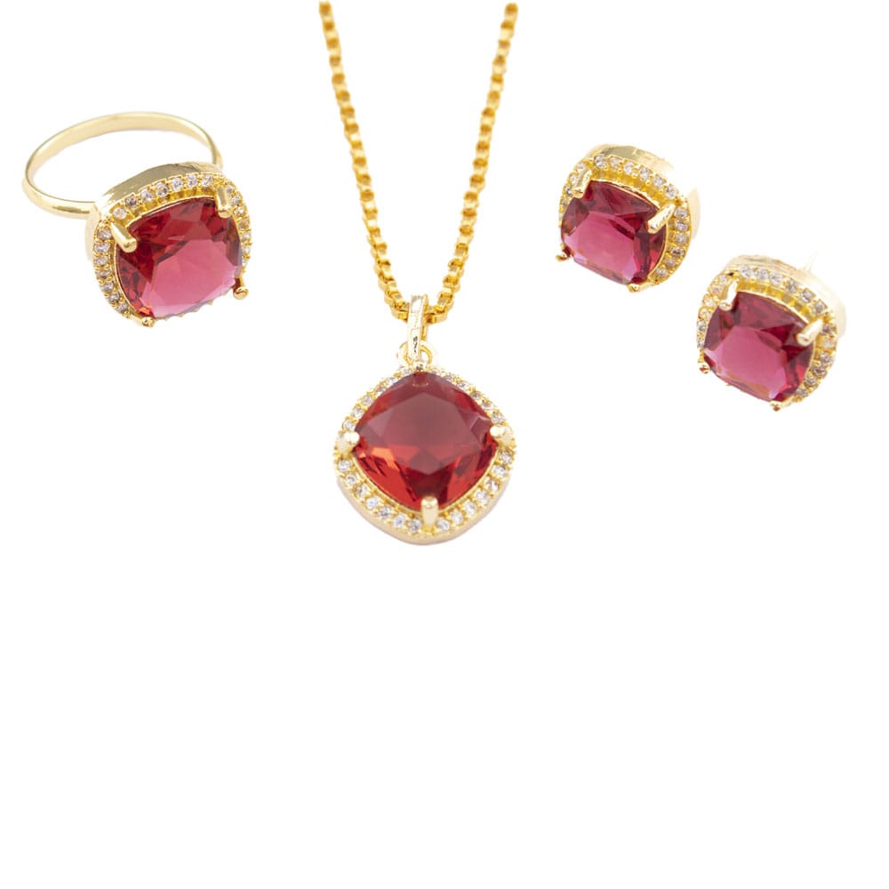 Zeello Earring , pendant set & ring combo set for girls & women