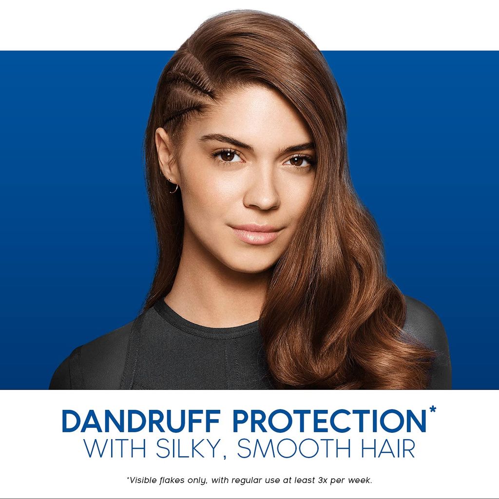 Head & Shoulders Smooth and Silky, Anti Dandruff Shampoo for Women & Men , 1 L