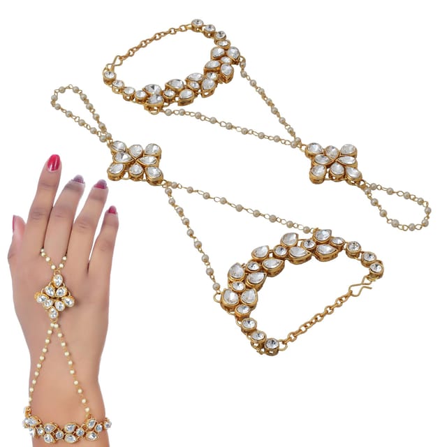 5 Star Bracelet/bridal Bracelet Rose Gold/ring Bracelet/finger Bracelet/ bracelet Femme/hand Harness/handlet/arabic Bracelet/finger Bracelet - Etsy