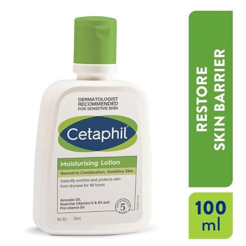 Cetaphil Moisturising Lotion For Dry To Normal Sensitive Skin 100ml