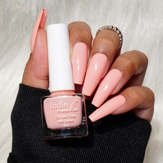 Creamsicle - Creamy Peach-pink Nail Polish | ella+mila