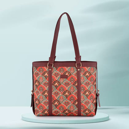 Lychee bags Women Printed Canvas Tote Bag