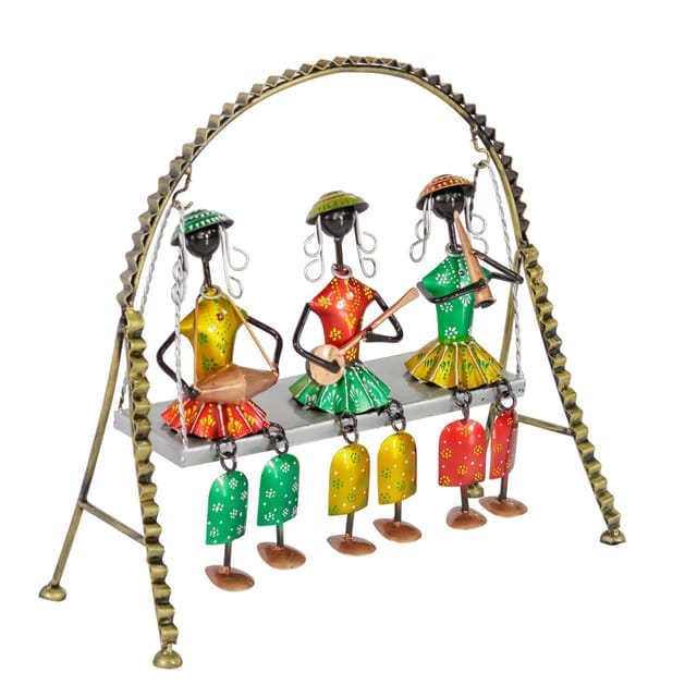 Metal Handmade Musician Swing Art Decor