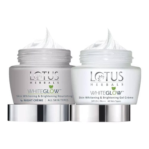 Lotus Herbals WhiteGlow Gel Day & Night Combo (60 gm + 40 gm) Pack of 2