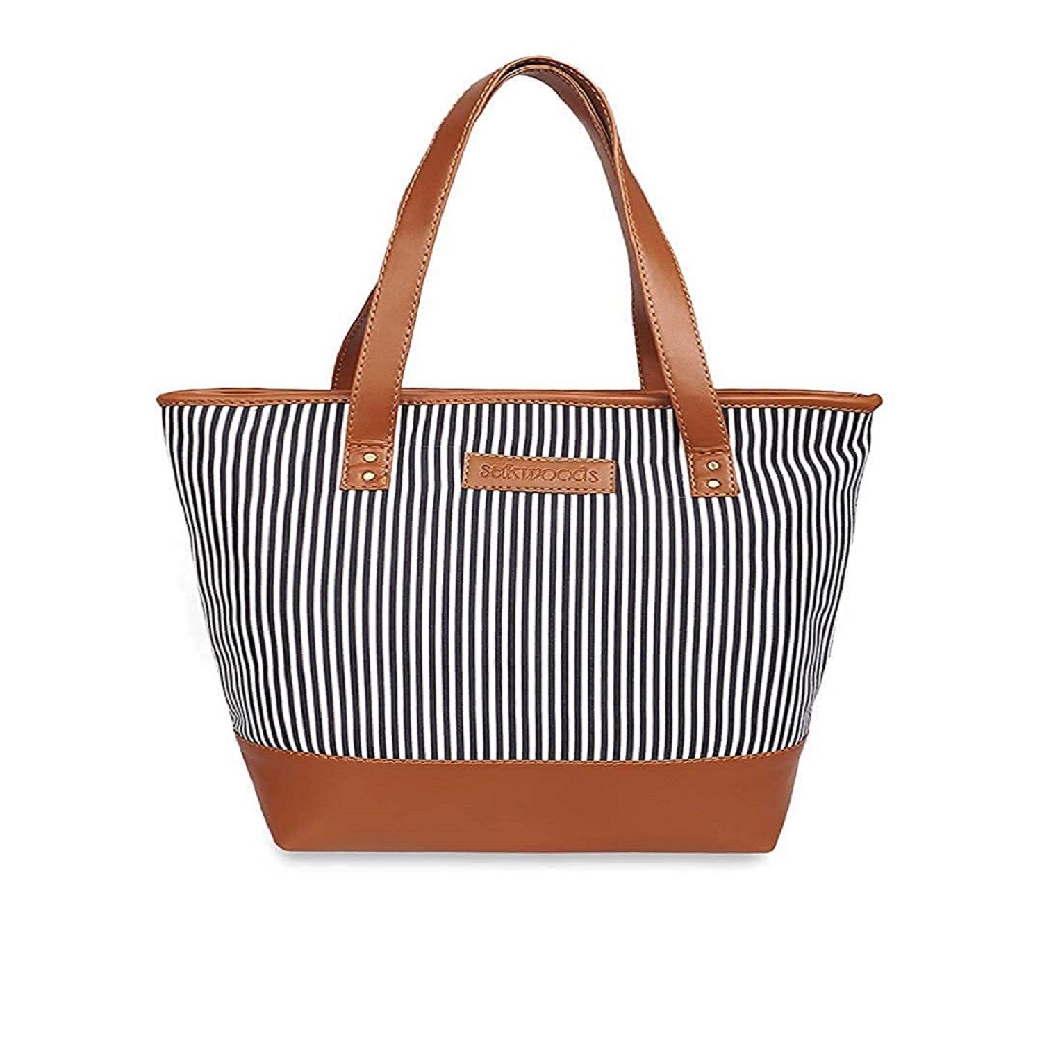 Lychee bags Women Canvas Print Tote Bag