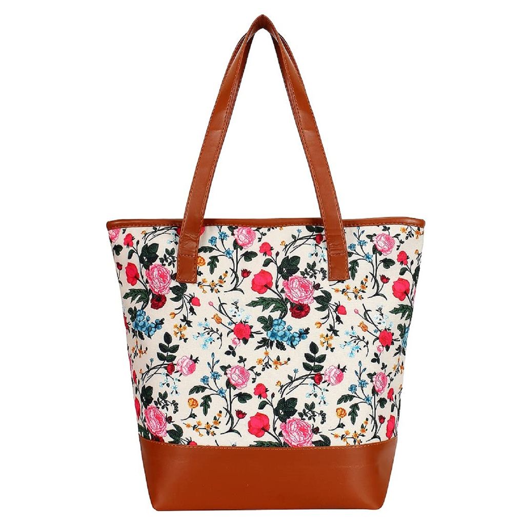 Lychee bags Women Canvas Print Tote Bag - Handbags | Buy online on ZillyBuy