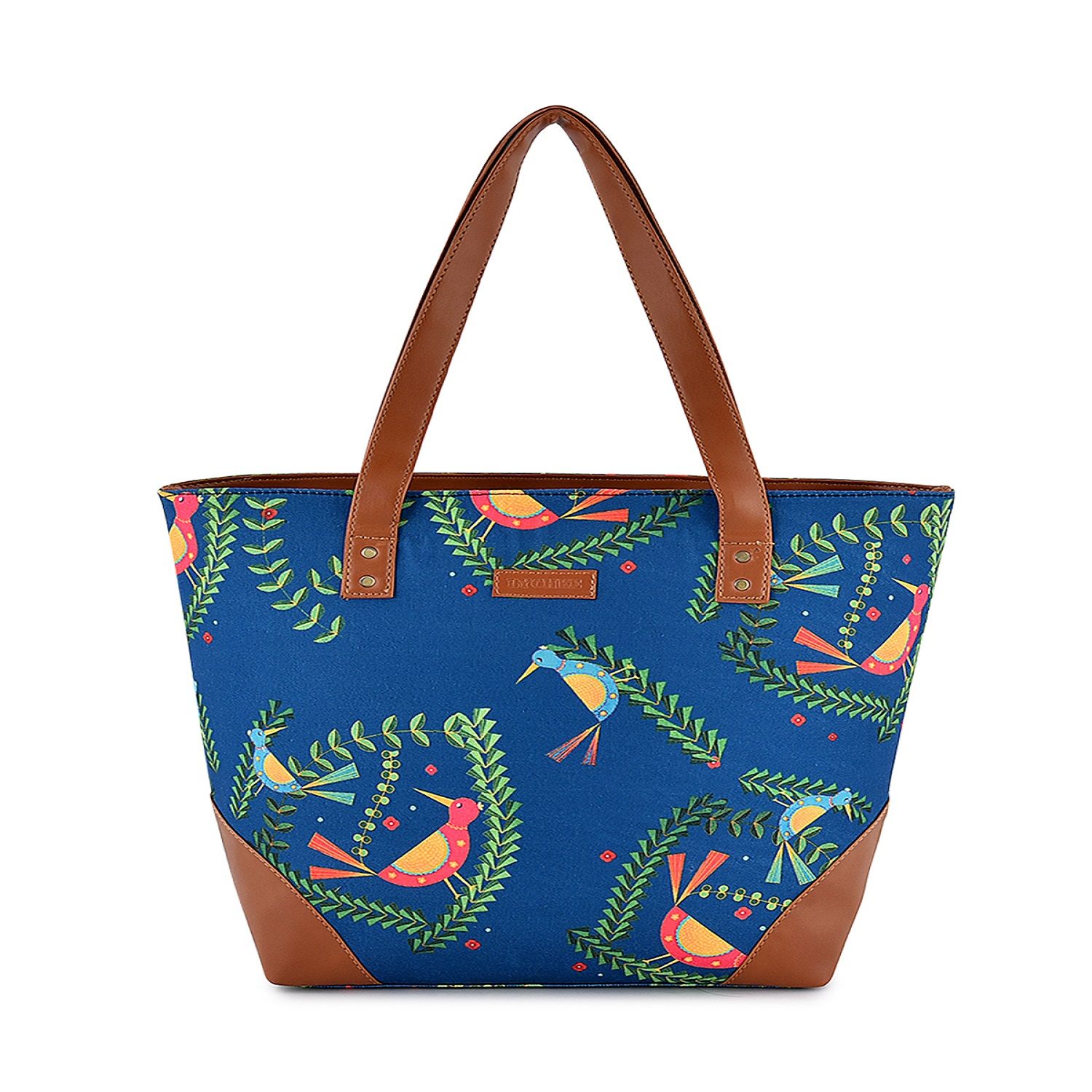 Lychee bags Women Canvas Print Tote Bag