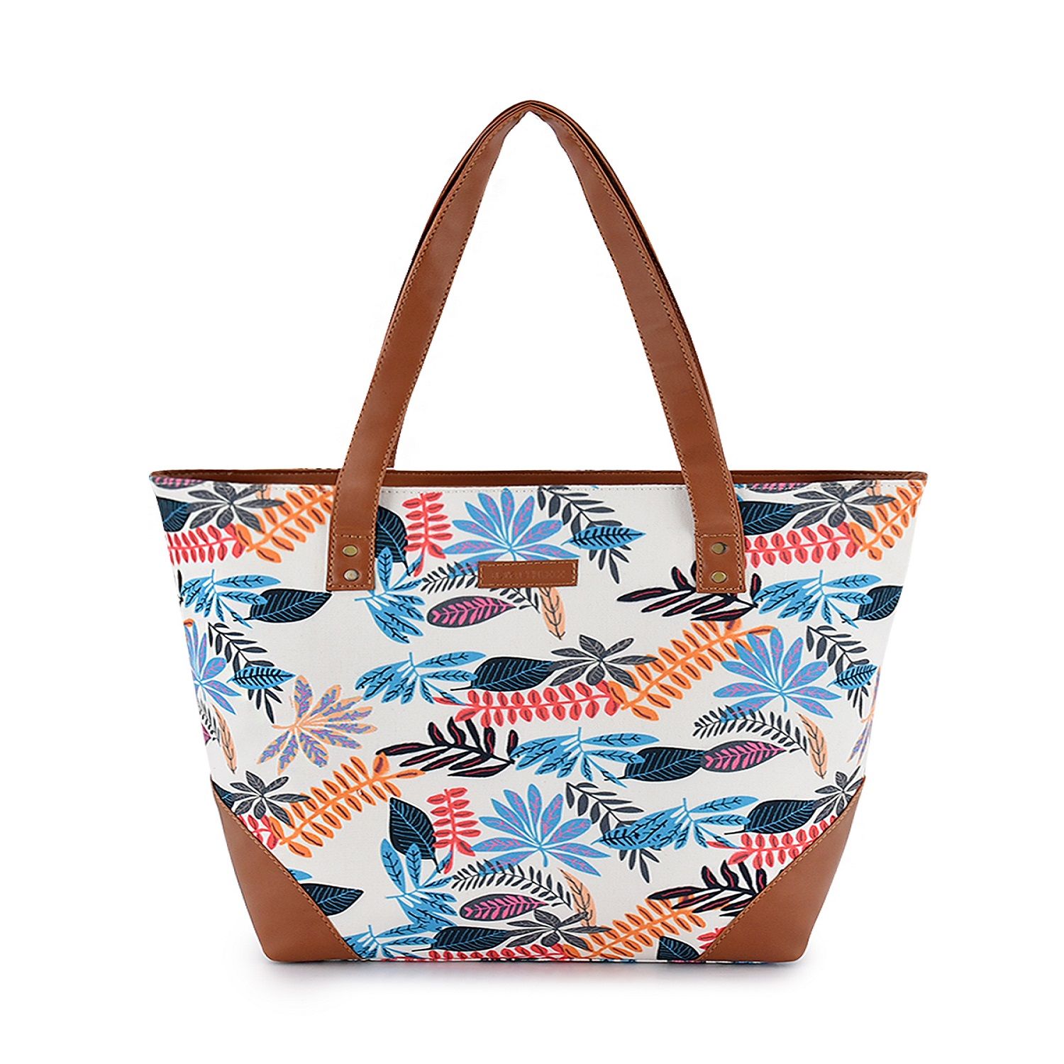 Lychee bags Women Canvas Print Tote Bag