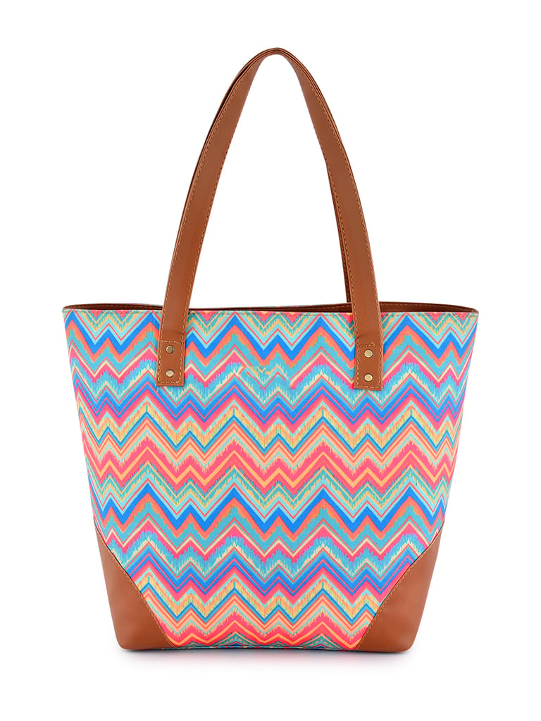 Lychee bags Women Canvas Print Tote Bag - Handbags | Buy online on ZillyBuy