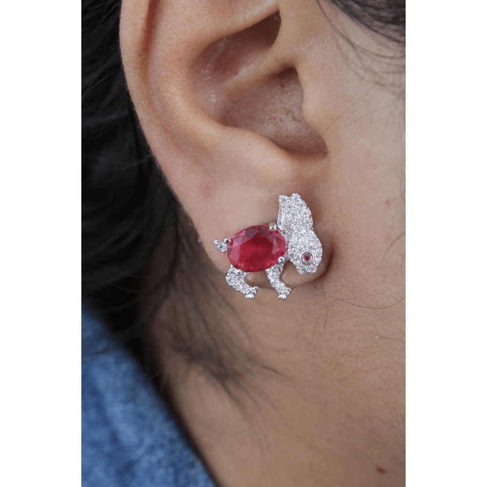 Korean Rabbit ear stud for girls & women | Earring for tour special one