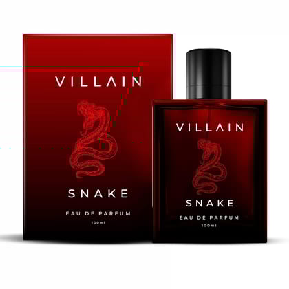Villain Snake Perfume for Men 100ml | Ultra Long Lasting | Musk | Strong, Smoky, Sexy and Masculine| Premium EAU DE PARFUM| Best Gift for Boyfriend