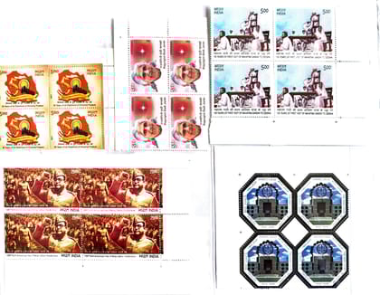 Shobhaphila's Block of 4 Year Pack stamps 2021 ( 16 Nos.)