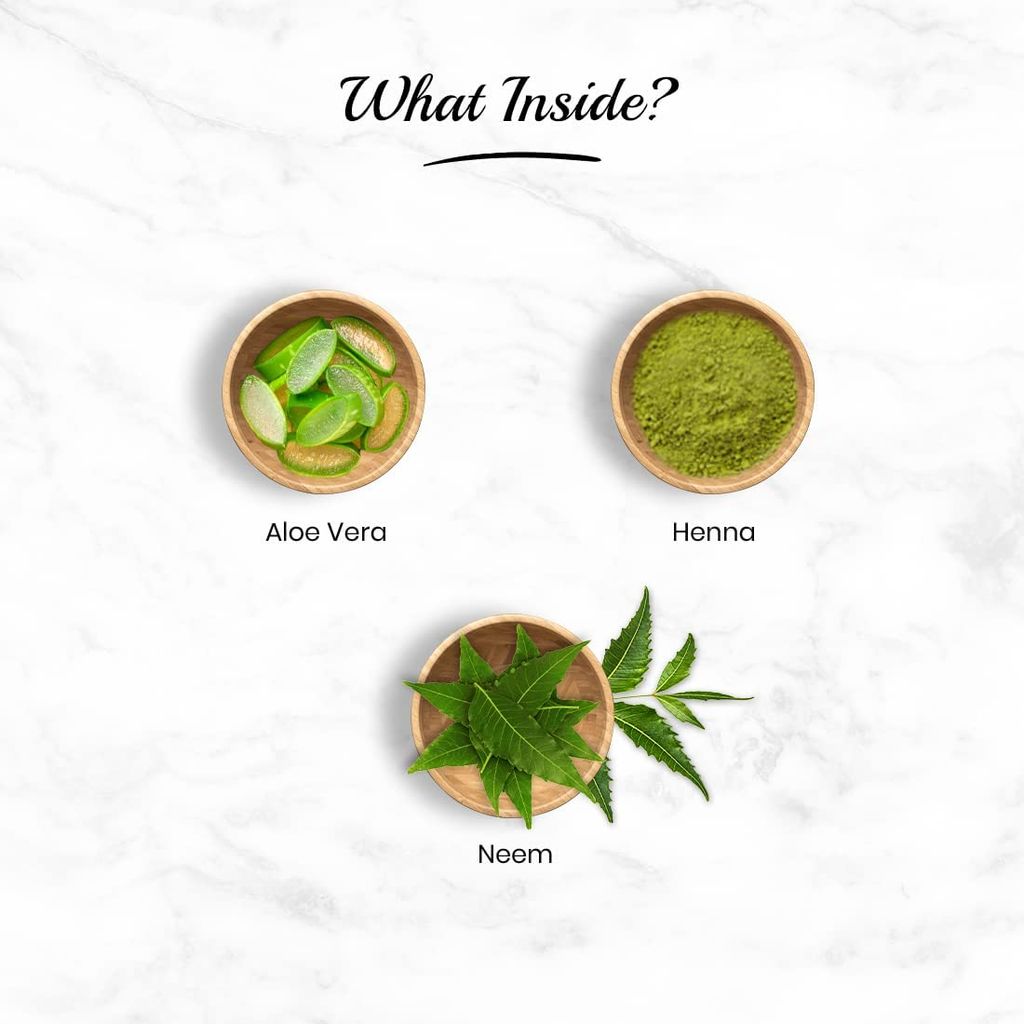 Trichup Healthy, Long & Strong Herbal Hair Shampoo - The Natural Goodness of Aloe Vera, Neem & Henna 400ml