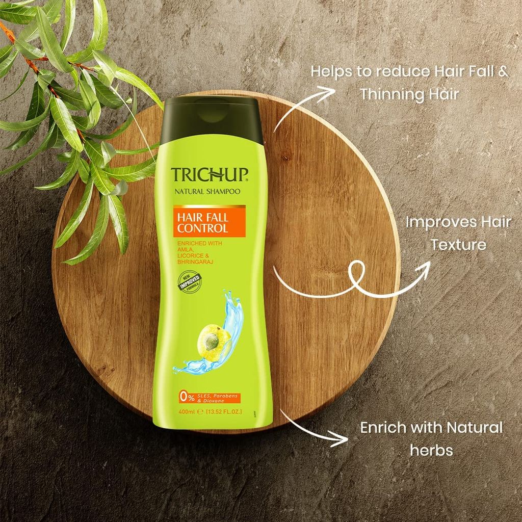 Trichup Hair Fall Control Herbal Hair Shampoo (400 ml)