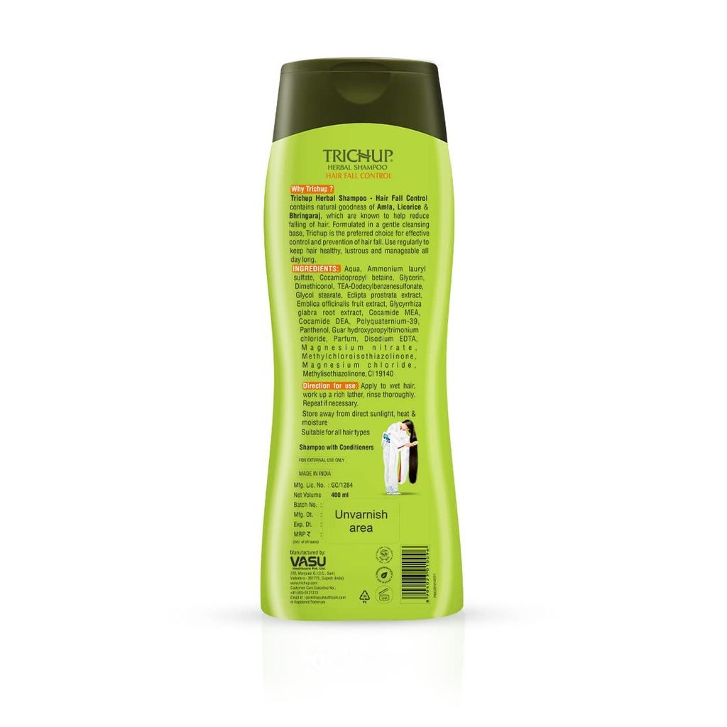Trichup Hair Fall Control Herbal Hair Shampoo (400 ml)