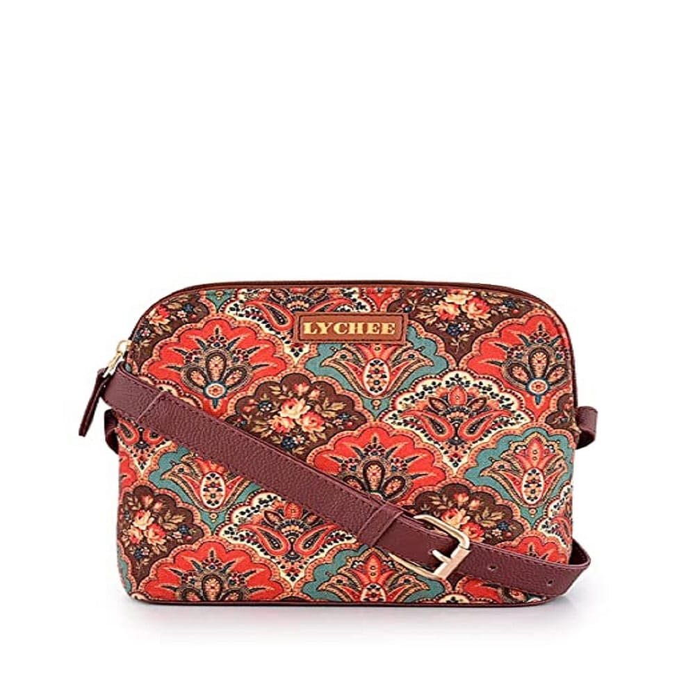 Lychee bags Women Printed Canvas Sling Bag - Handbags | Buy online on ZillyBuy