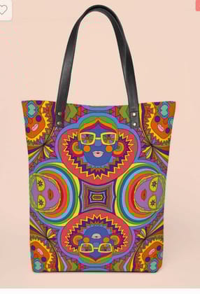 Lychee bags Printed Canvas Tote Bag