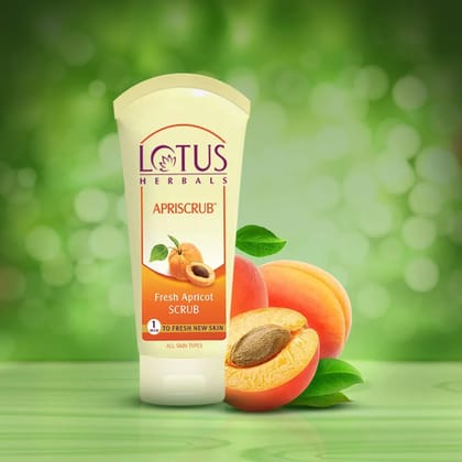 Lotus Herbals Apriscrub Fresh Apricot Scrub (100g)