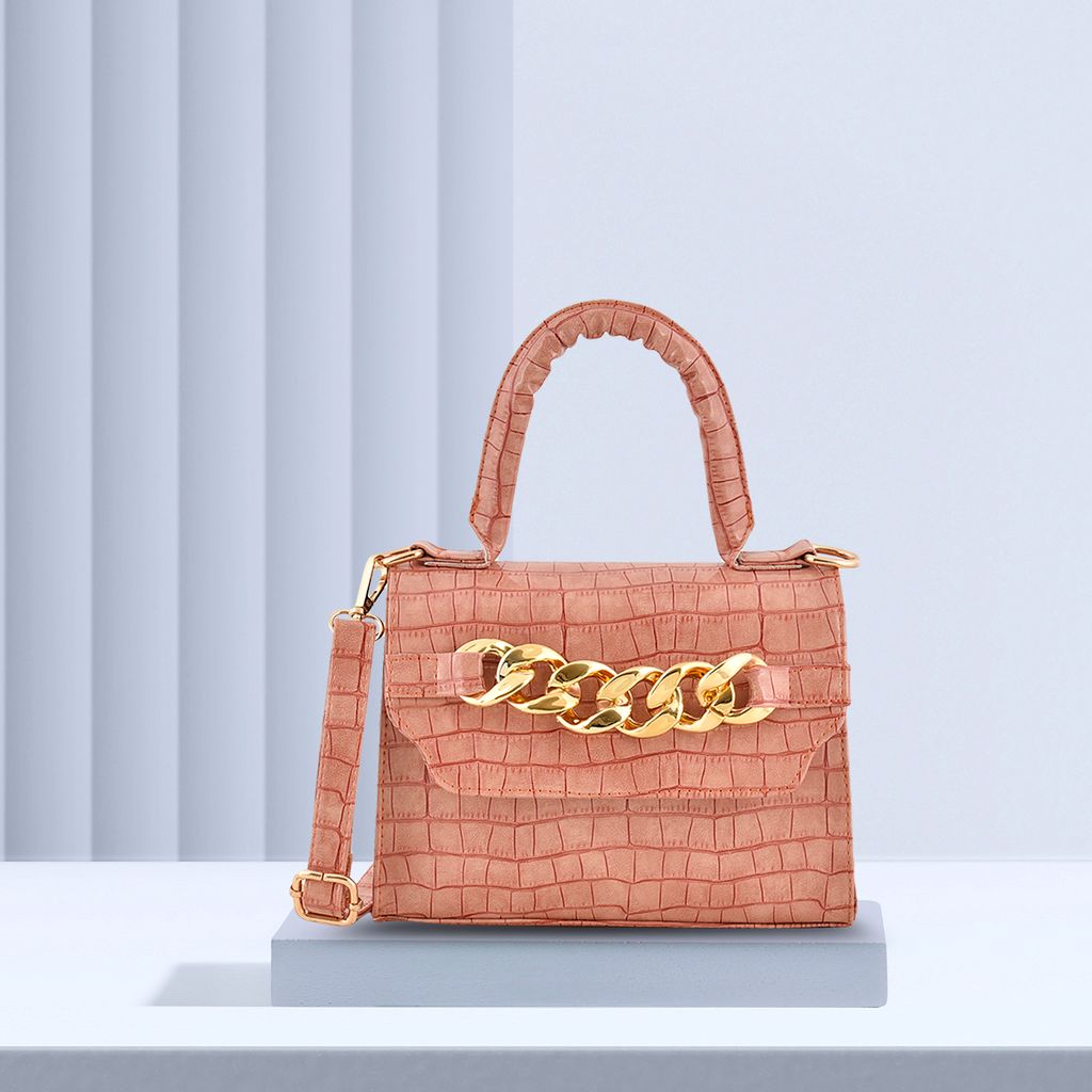 Lychee bags Women Pu Purple Sling Bag - Handbags | Buy online on ZillyBuy