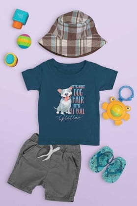 Round Neck T-Shirt (Toddlers) - Pitbull Glitter (10 Colours)