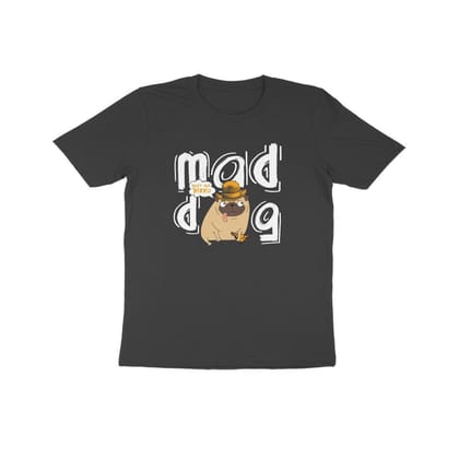 Round Neck T-Shirt (Kids) - Pizza Pug (7 Colours)
