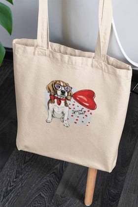 Beagle Furever Love Tote Bag