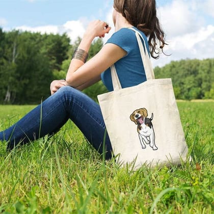 Fun Loving Beagle Tote Bag