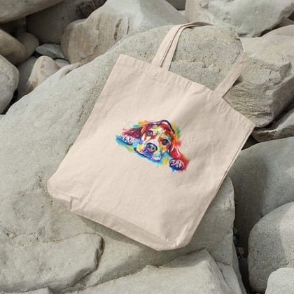 Droopy Dog Eyes Tote Bag
