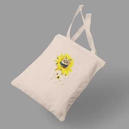 A Meowment Of Sunshine Tote Bag