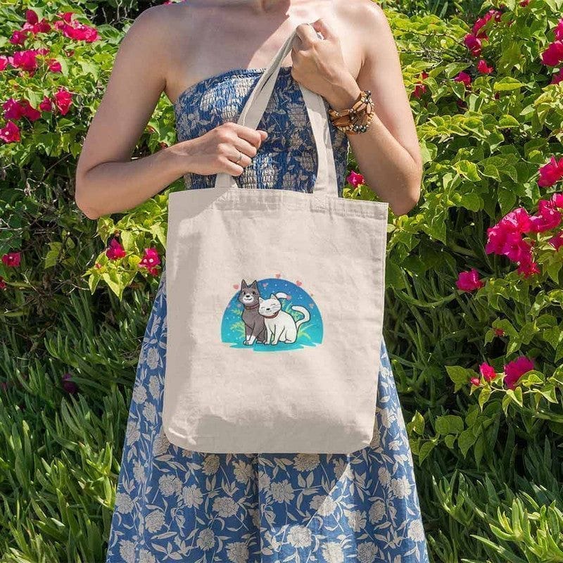 Pawsitively Adorable Cats Tote Bag