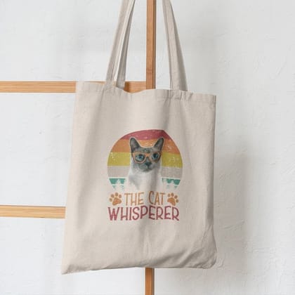 The Cat Whisperer Tote Bag