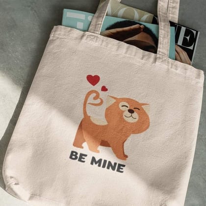 Be Mine Valentine Tote Bag