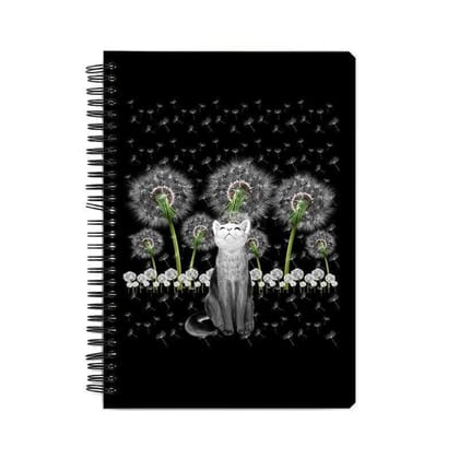 Fresh White Cat Notebook