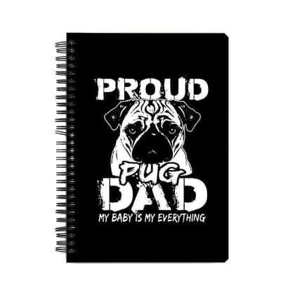 Proud Pug Dad Notebook