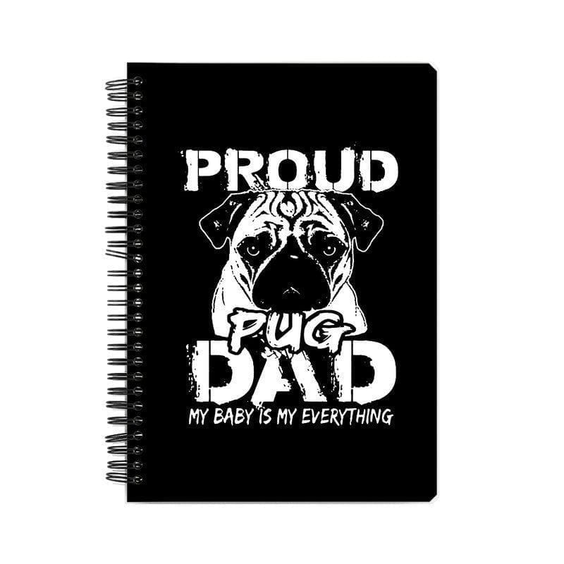 Proud Pug Dad Notebook