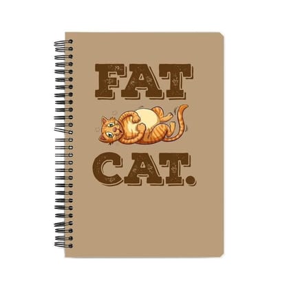Fat Cat Notebook