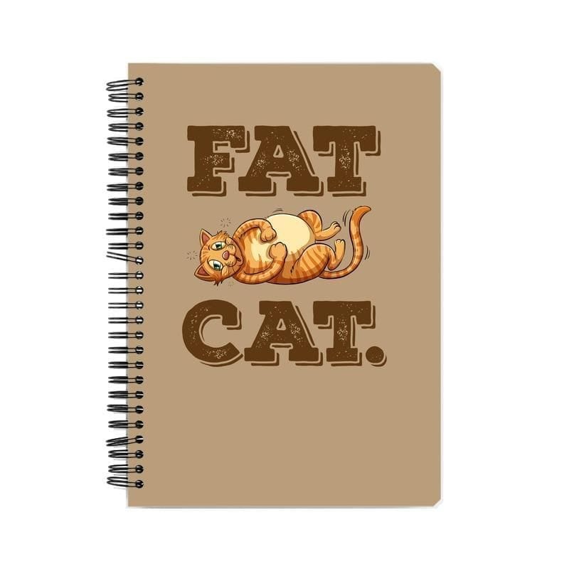 Fat Cat Notebook