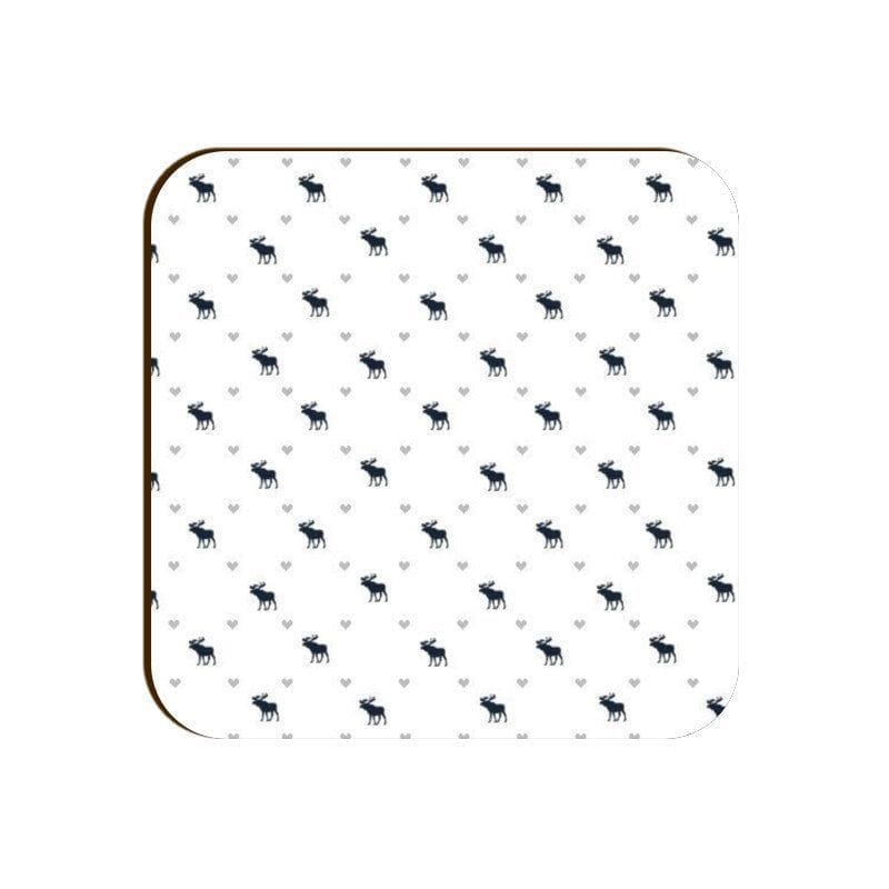 Run Free Reindeer Square Coaster