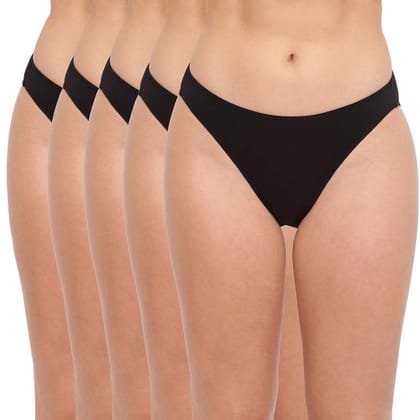 BASIICS by La Intimo-Glamo Rise High Leg Brief
