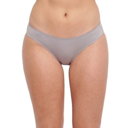BASIICS by La Intimo-Grace Well Bikini Brief(Grey)