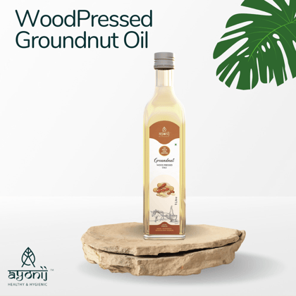 Ayonij Woodpressed Groundnut Oil - 3L